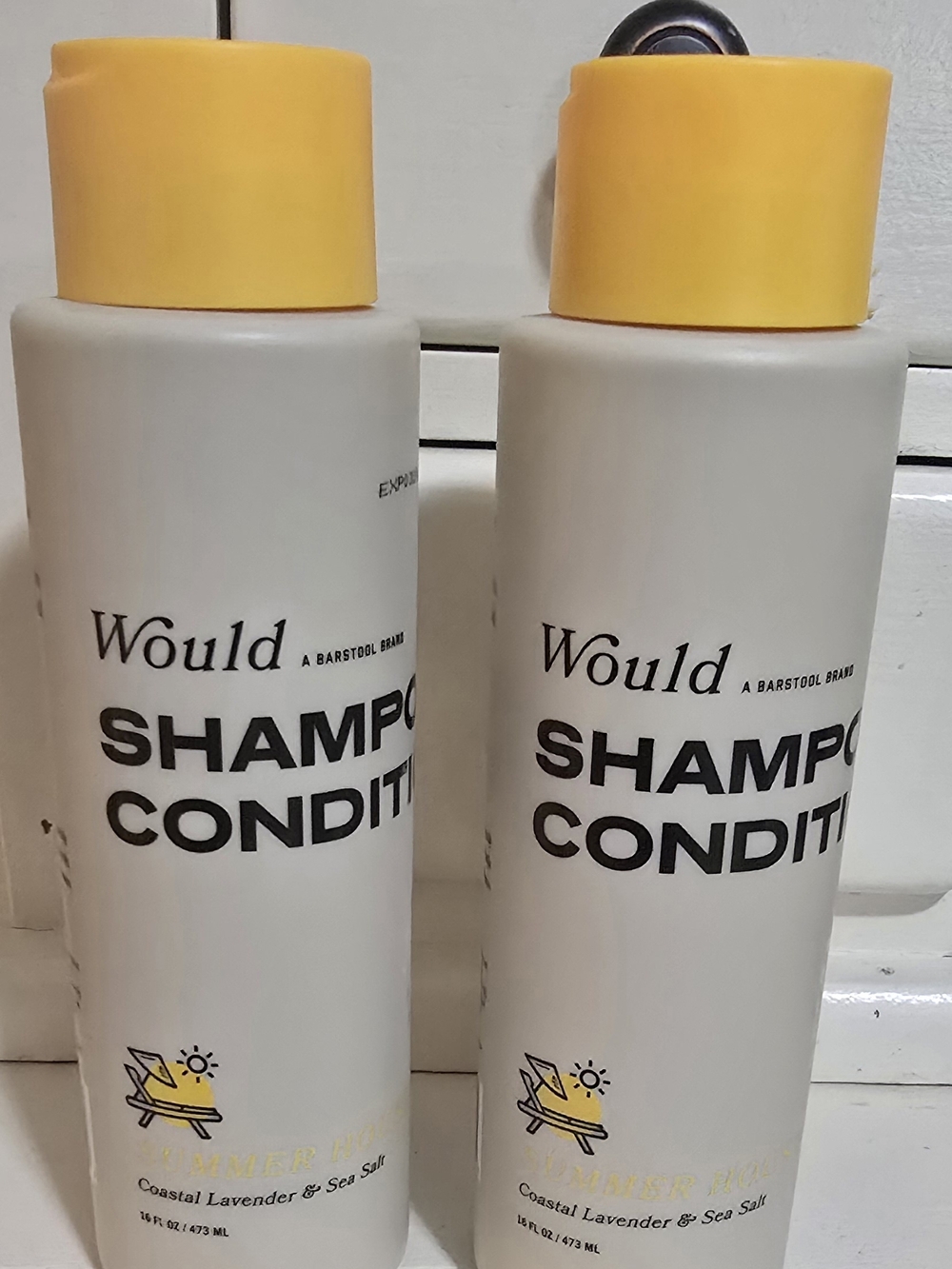Shampoo & Conditioner - Yellow Cap